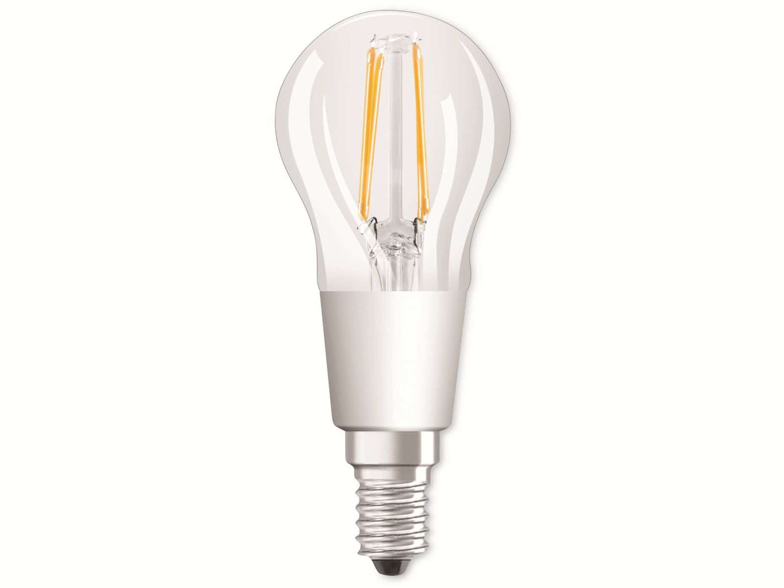 LEDVANCE LED-Filament-Lampe, CLP40D, E14, EEK: E, 4W, 470lm, 2700K, WiFi von LEDVANCE
