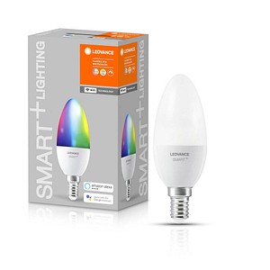 LEDVANCE LED-Lampe SMART+ WiFi Candle 40 Multicolour E14 4,9 W matt von LEDVANCE