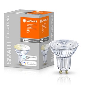 LEDVANCE LED-Lampe SMART+ WiFi Spot 40 GU10 4,9 W klar von LEDVANCE