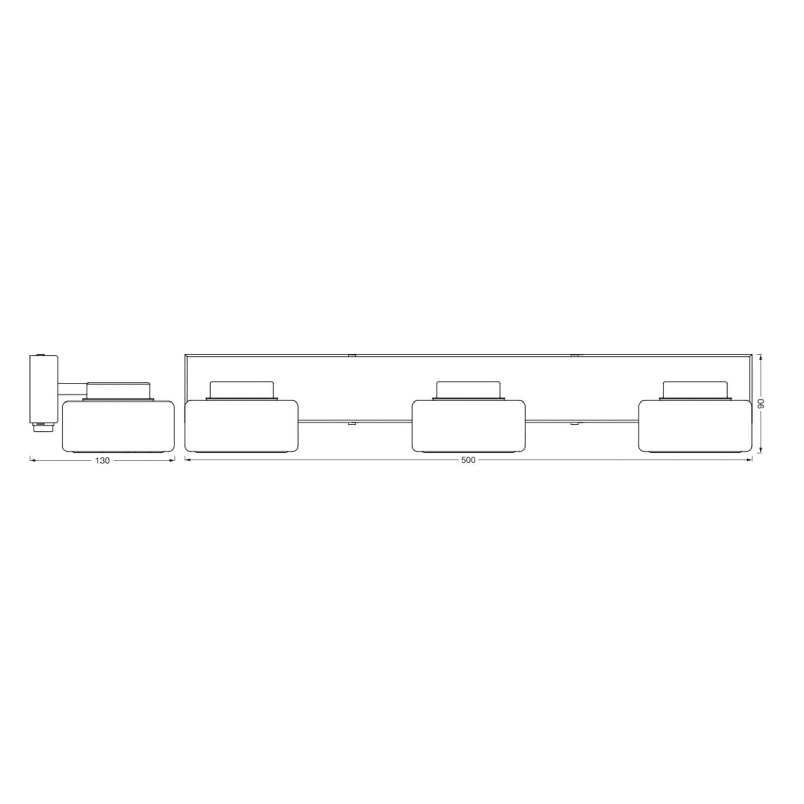 LEDVANCE LED-Wandleuchte Orbis Flame, 3-fl., chrom, IP44 LEDVANCE LED-Wandleuchte Orbis Flame, 3-fl., chrom, IP44 von LEDVANCE