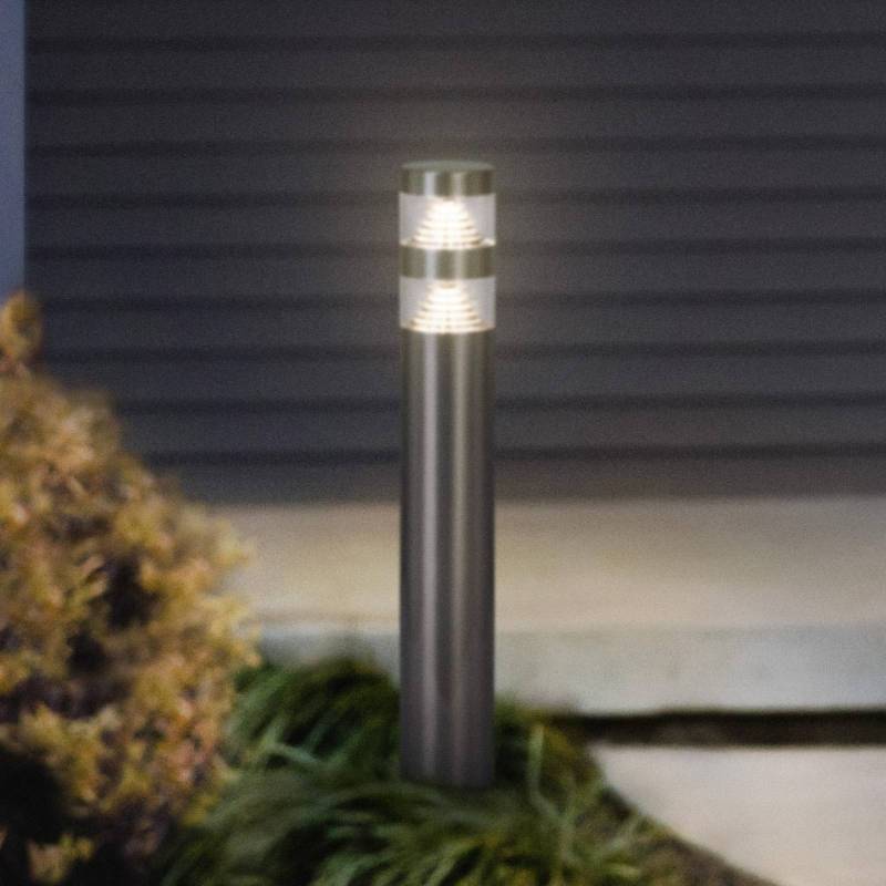 LEDVANCE LED-Wegelampe Endura Hybrid Orion Double, Edelstahl von LEDVANCE