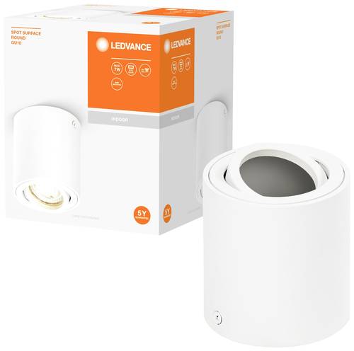 LEDVANCE SPOT SURFACE ROUND 4058075758667 Aufbauleuchte GU10 Weiß von LEDVANCE