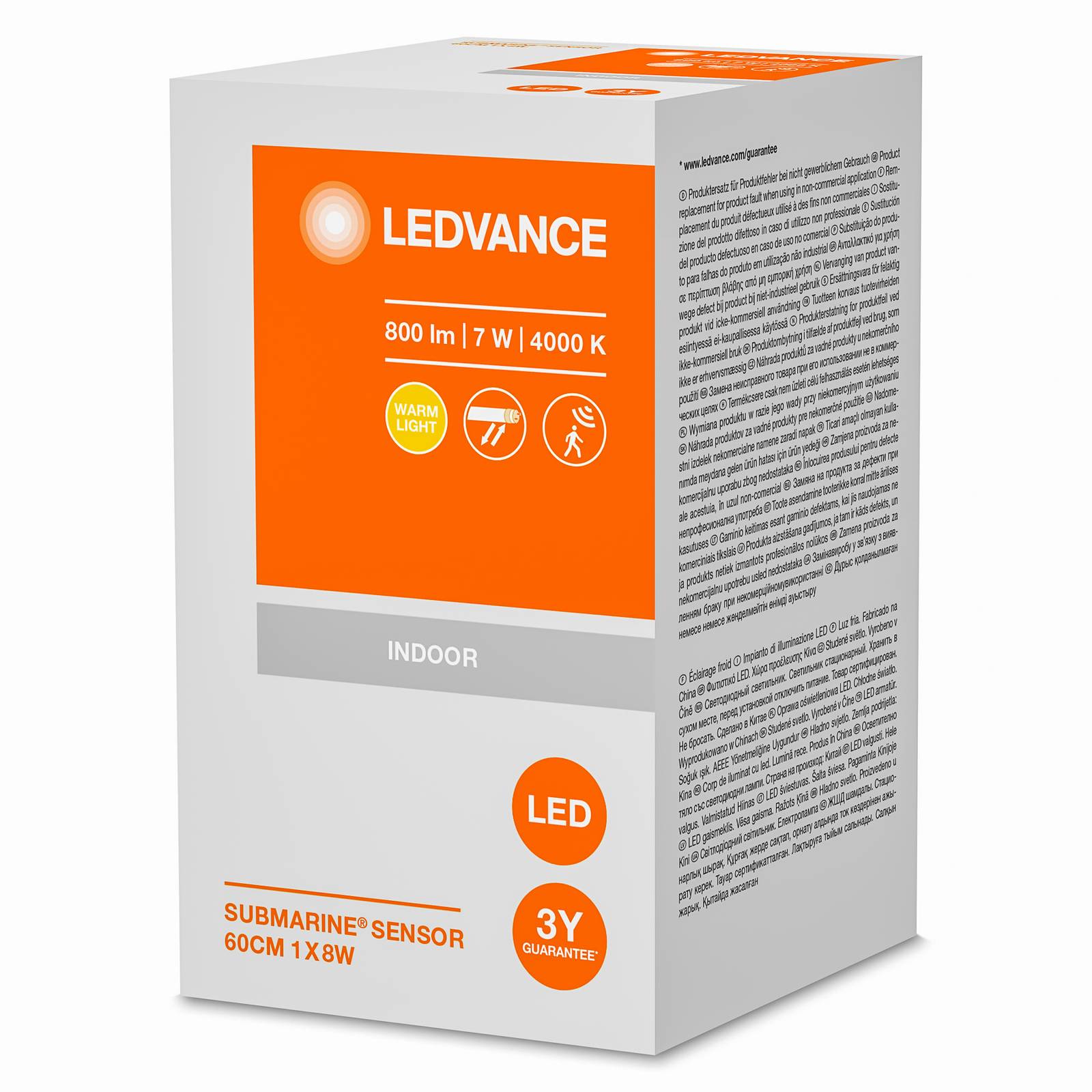 LEDVANCE Submarine Sensor LED-Deckenleuchte 60 cm LEDVANCE Submarine Sensor LED-Deckenleuchte 60 cm von LEDVANCE