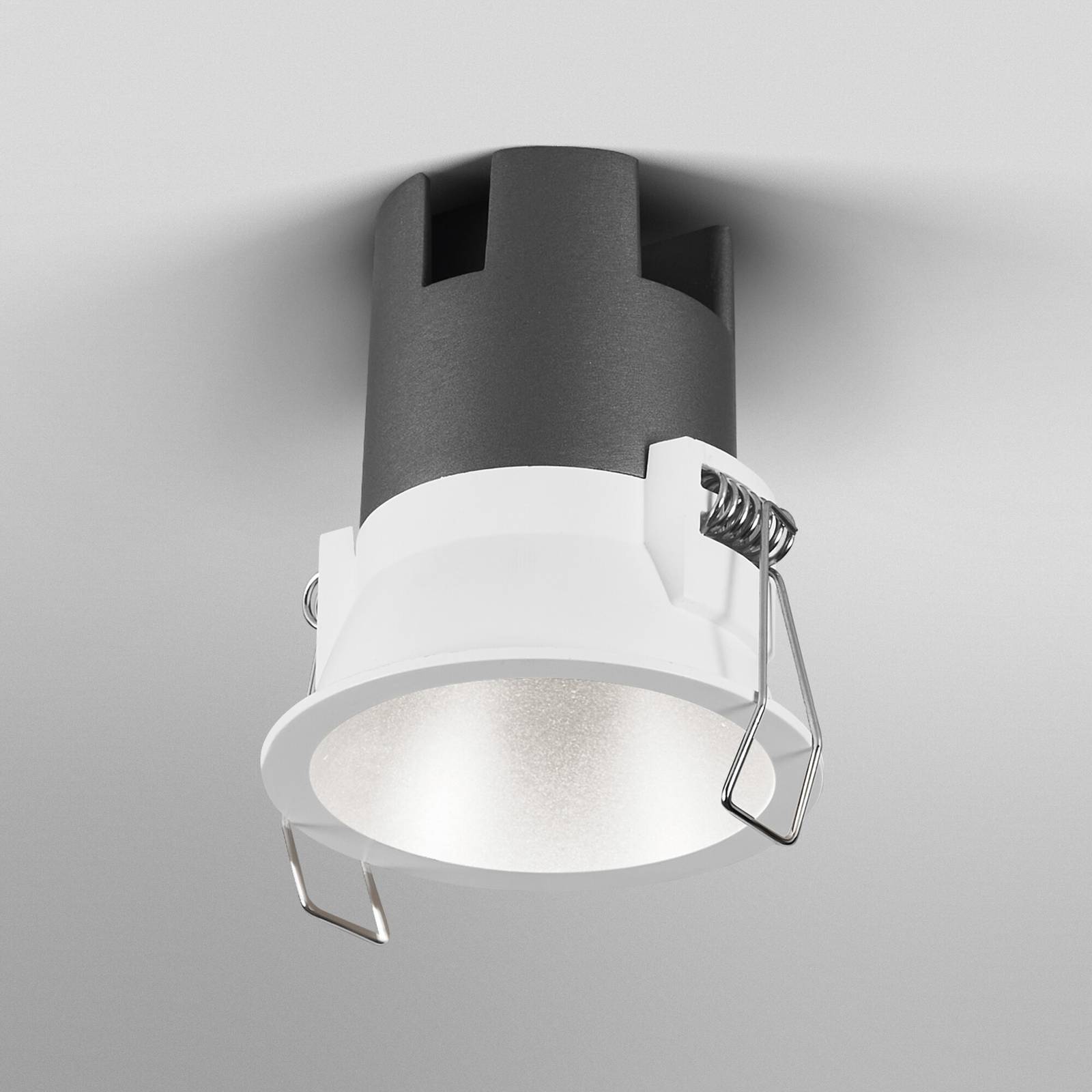 LEDVANCE Twist LED-Einbauspot Ø7cm 830 weiß/silber von LEDVANCE