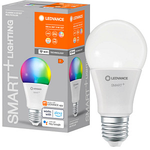 LEDVANCE WLAN-Lampe SMART+ WiFi Classic A60 RGBW E27 9 W matt LEDVANCE WLAN-Lampe SMART+ WiFi Classic A60 RGBW E27 9 W matt von LEDVANCE