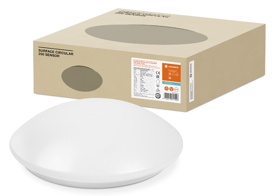 LEDVANCE Wand- und Deckenleuchte SURFACE CIRCULAR 250 SENSOR LEDVANCE Wand- und Deckenleuchte SURFACE CIRCULAR 250 SENSOR von LEDVANCE