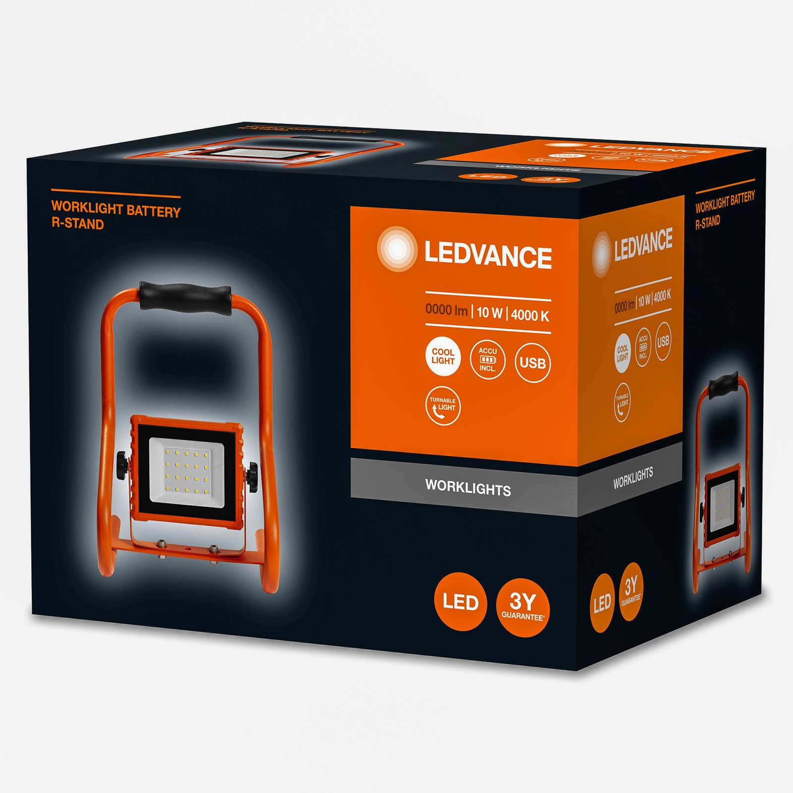 LEDVANCE Worklight Battery LED-Arbeitslampe 10 W LEDVANCE Worklight Battery LED-Arbeitslampe 10 W von LEDVANCE