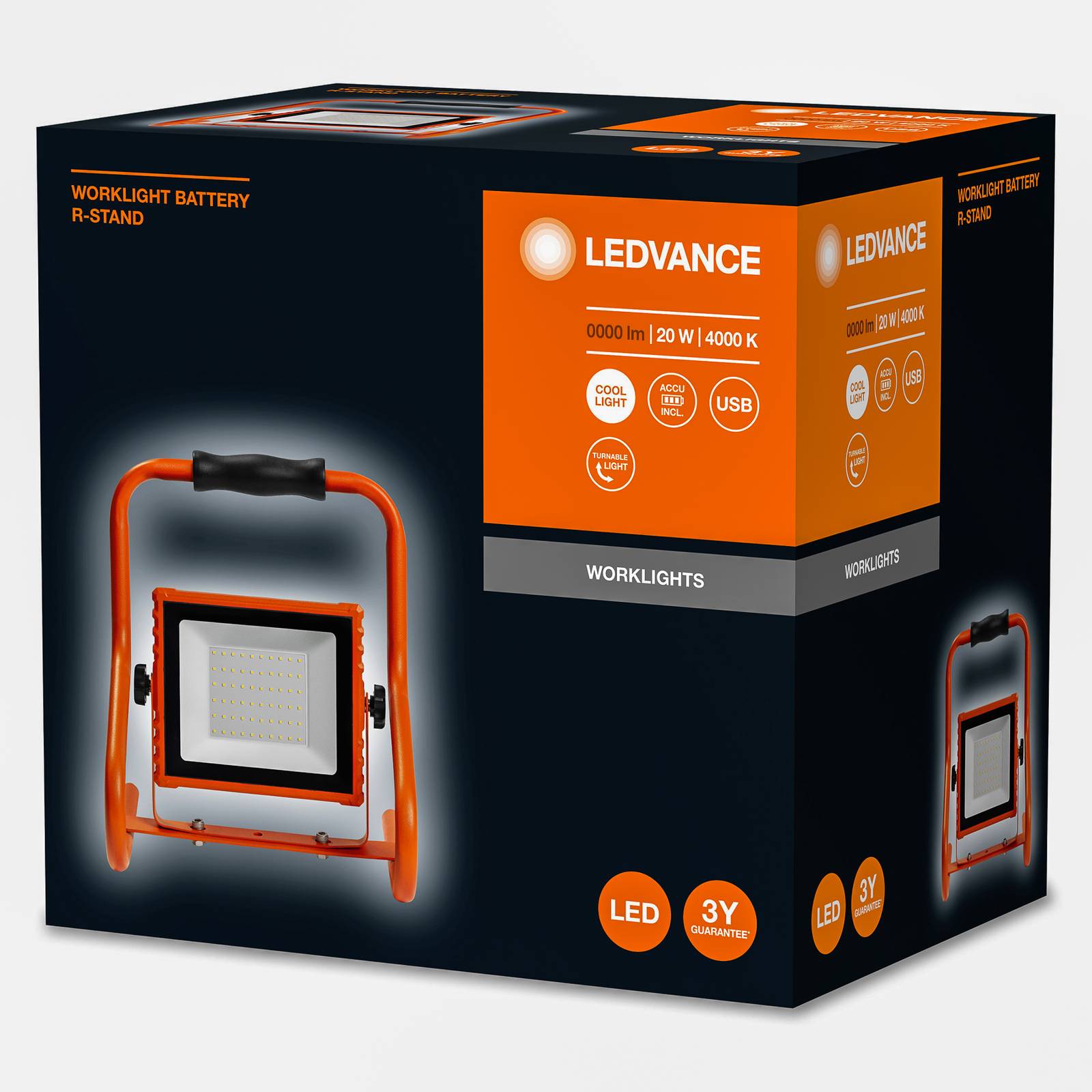 LEDVANCE Worklight Battery LED-Arbeitslampe 20 W LEDVANCE Worklight Battery LED-Arbeitslampe 20 W von LEDVANCE