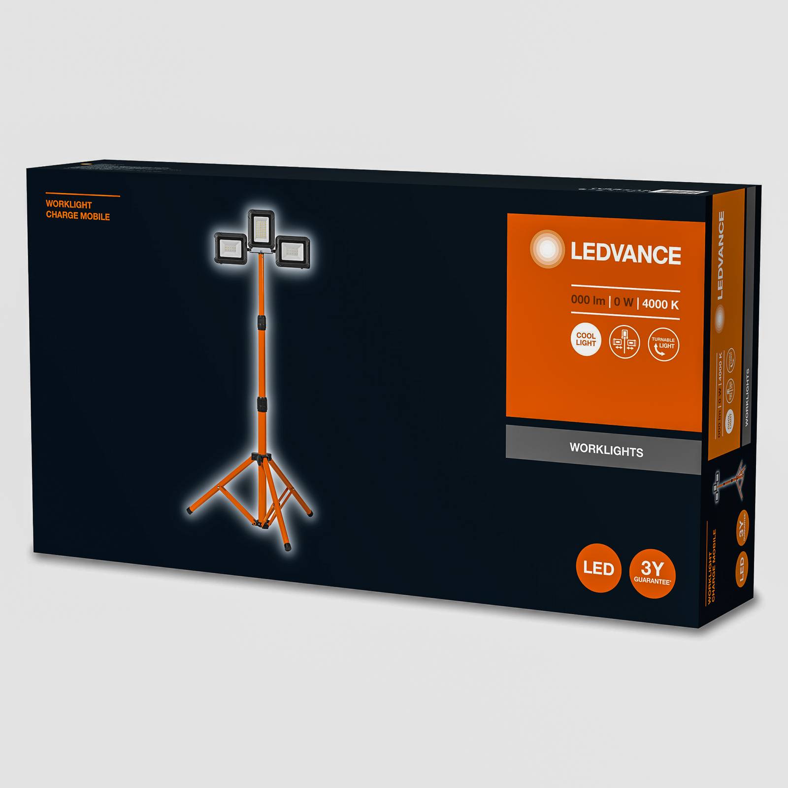 LEDVANCE Worklight Battery Tripod Arbeitslampe 3fl LEDVANCE Worklight Battery Tripod Arbeitslampe 3fl von LEDVANCE