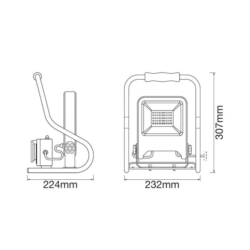 LEDVANCE Worklight R-Stand LED-Baustrahler 30 W von LEDVANCE