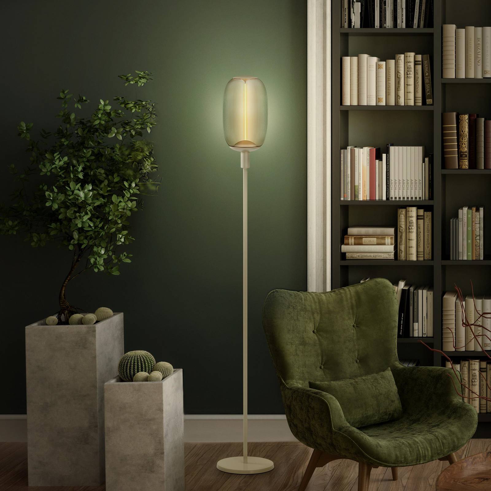 LEDVANCE Stehleuchte Decor Stick E27, Höhe 146cm, beige LEDVANCE Stehleuchte Decor Stick E27, Höhe 146cm, beige von LEDVANCE