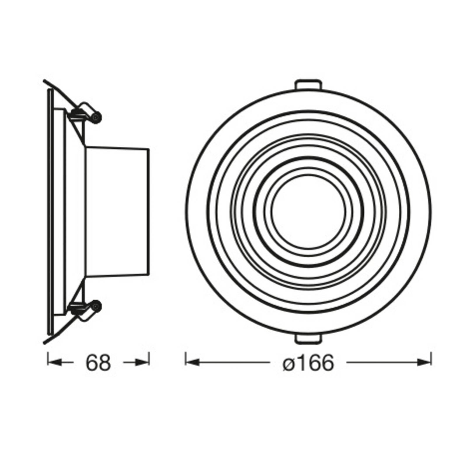 Ledvance Decor Filament Echo LED-Downlight Ledvance Decor Filament Echo LED-Downlight von LEDVANCE