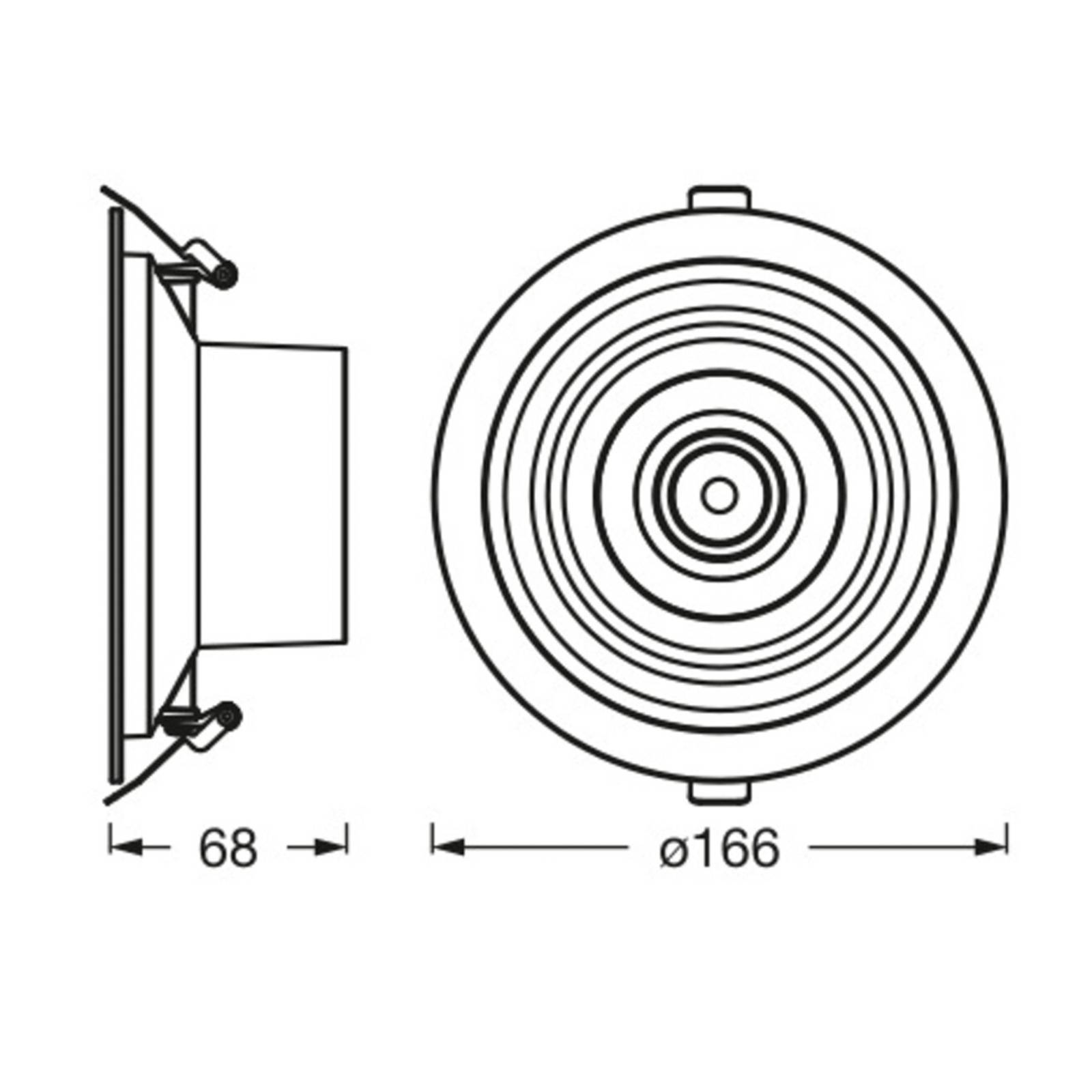 Ledvance Decor Filament Halo LED-Downlight von LEDVANCE