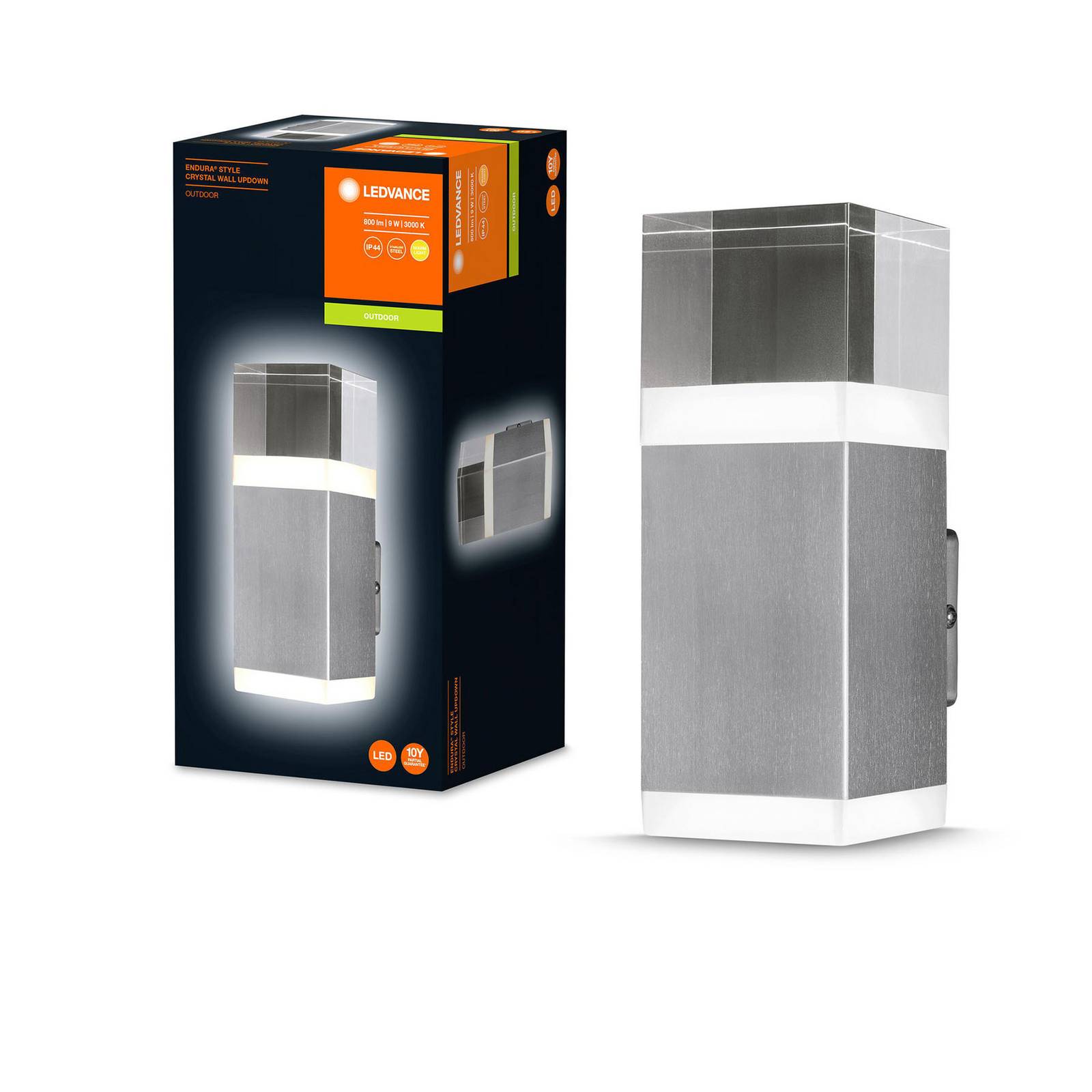 Ledvance Endura StyleCrystal LED-Wandlampe up/down Ledvance Endura StyleCrystal LED-Wandlampe up/down von LEDVANCE