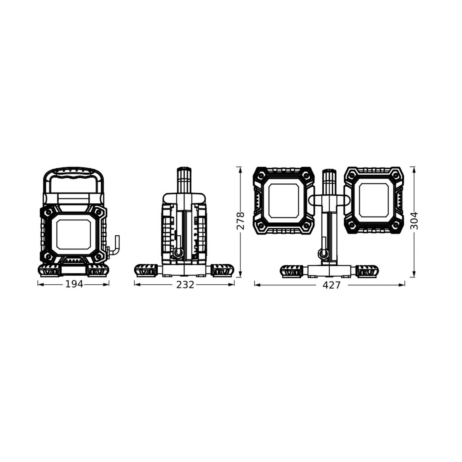 Ledvance LED-Worklight Value Flex zweiflammig Ledvance LED-Worklight Value Flex zweiflammig von LEDVANCE