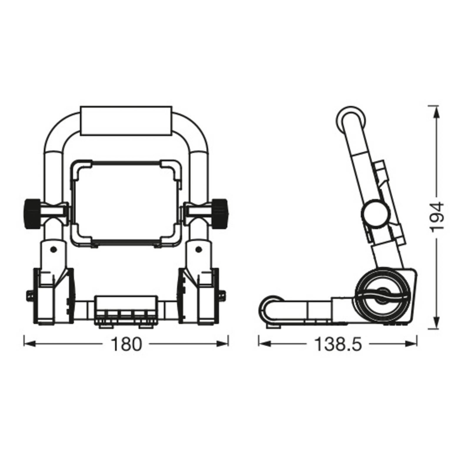 Ledvance LED-Worklight Value R-Stand Strahler 10W Ledvance LED-Worklight Value R-Stand Strahler 10W von LEDVANCE