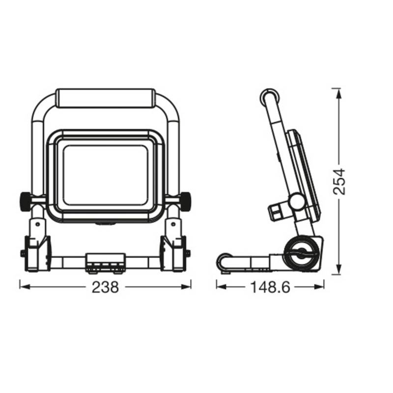 Ledvance LED-Worklight Value R-Stand Strahler 20W von LEDVANCE