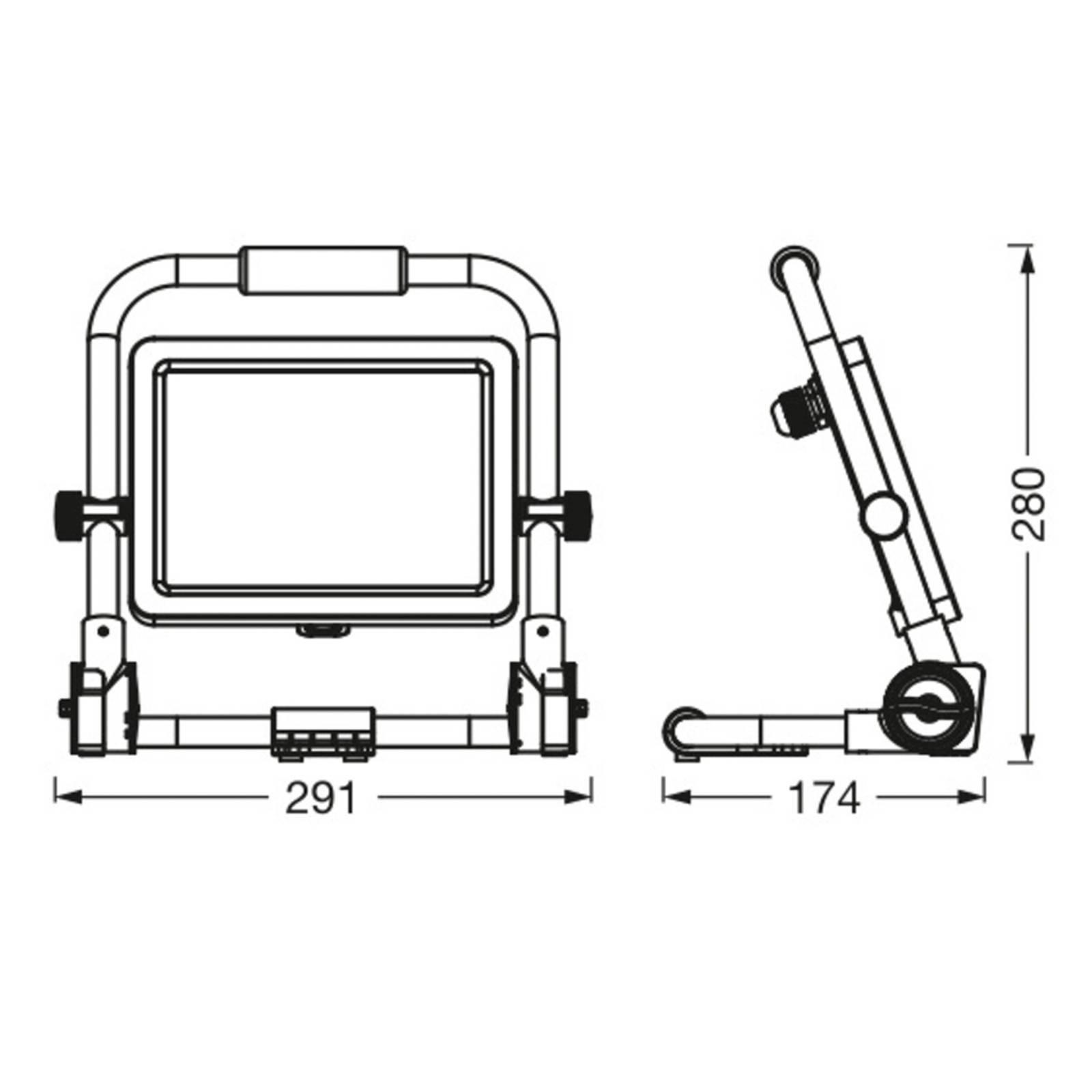 Ledvance LED-Worklight Value R-Stand Strahler 50W Ledvance LED-Worklight Value R-Stand Strahler 50W von LEDVANCE