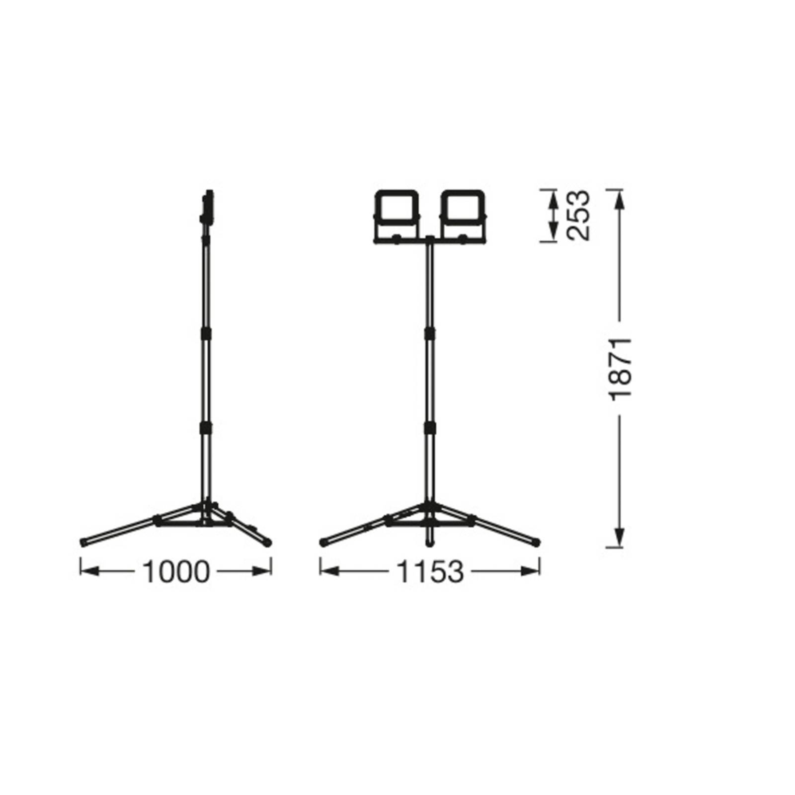 Ledvance LED Worklight Value Tripod 2-fl. 2 x 30 W Ledvance LED Worklight Value Tripod 2-fl. 2 x 30 W von LEDVANCE