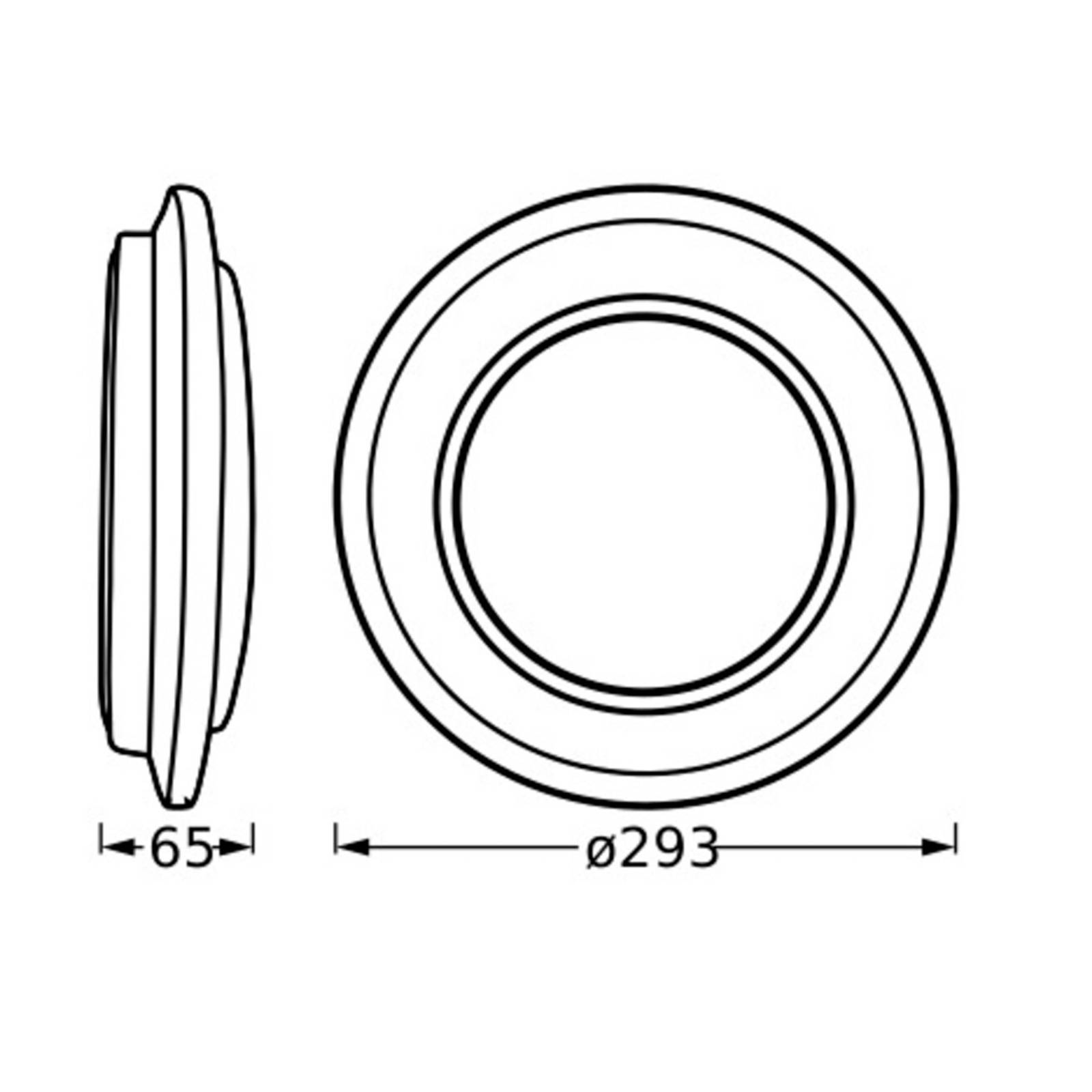 Ledvance Orbis Berlin LED-Deckenlampe schwarz 30cm Ledvance Orbis Berlin LED-Deckenlampe schwarz 30cm von LEDVANCE