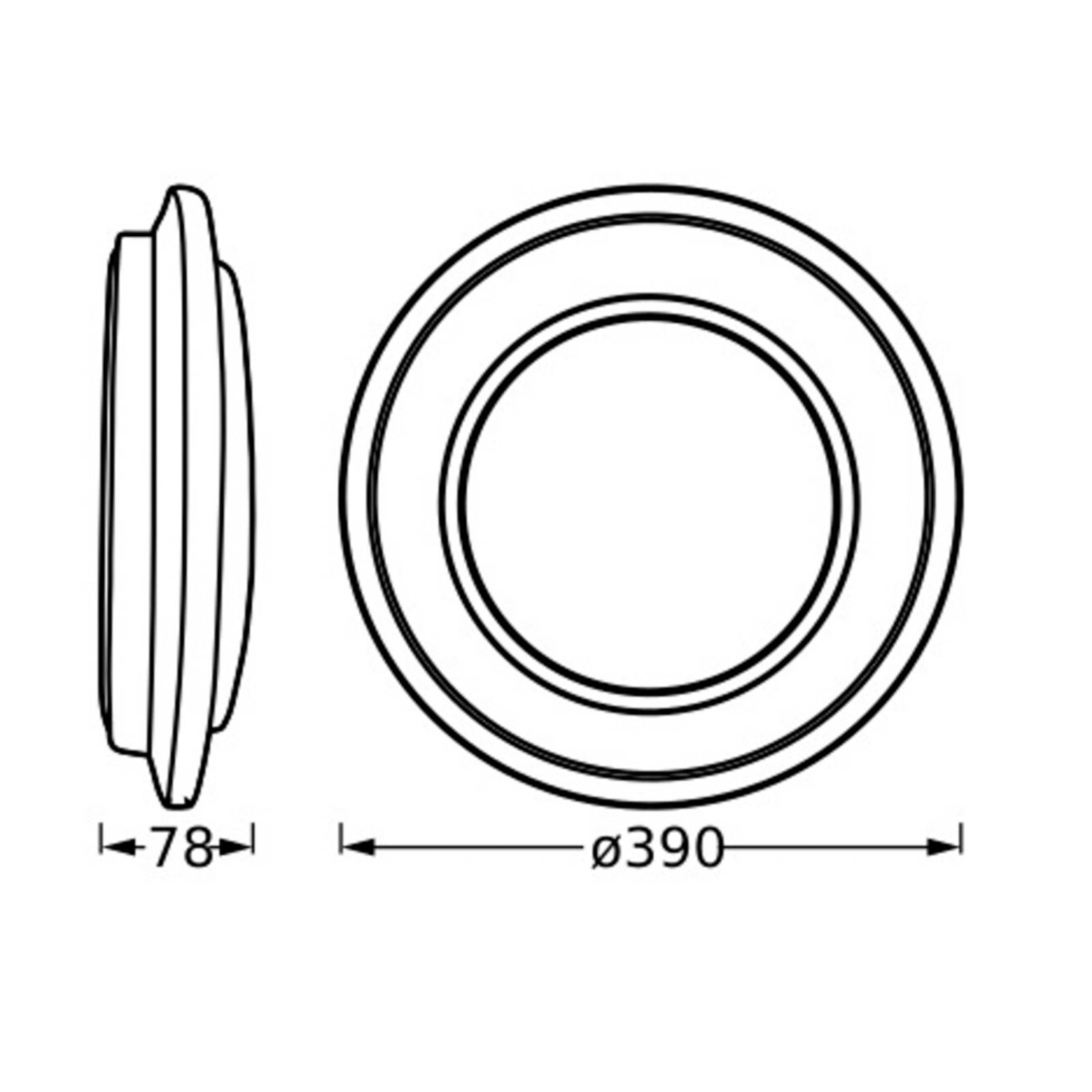 Ledvance Orbis Berlin LED-Deckenlampe schwarz 39cm Ledvance Orbis Berlin LED-Deckenlampe schwarz 39cm von LEDVANCE