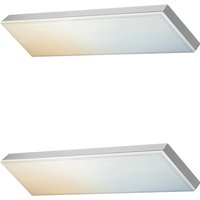 Ledvance SMART+ Planon Frameless rechteckig Warm- und Kaltweiß 400 x 100 2er-Set von LEDVANCE