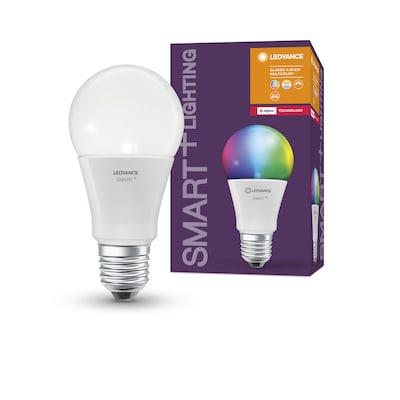 Ledvance Smarte LED-Lampe, Tropfen, Zigbee, CL A 60, 9W, E27, RGBTW, Matt von LEDVANCE