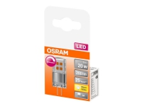 OSRAM - LED-Glühlampe - Form: T15 - G4 - 2 W (entspricht 20 W) - Klasse F - warmweißes Licht - 2700 K von LEDVANCE