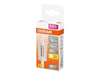 OSRAM LED SLIM LINE - LED-Glühlampe - Form: Korn - klare Oberfläche - R7s - 7 W (entspricht 60 W) - Klasse E - warmweißes Licht - 2700 K von LEDVANCE