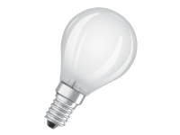 OSRAM LED STAR - LED-Filament-Glühbirne - Form: P45 - mattiert - E14 - 4 W (entspricht 40 W) - Klasse E - kaltes Tageslicht - 6500 K von LEDVANCE