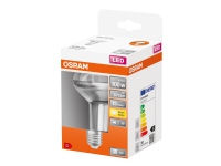 OSRAM LED STAR - LED spot light bulb - Form: R80 - E27 - 9,1 W (entspricht 100 W) - Klasse G - warmweißes Licht - 2700 K von LEDVANCE