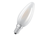 OSRAM LED SUPERSTAR - LED-Filament-Glühbirne - Form: B35 - satiniert - E14 - 4,8 W (entspricht 40 W) - Klasse F - warmweißes Licht - 2700 K von LEDVANCE