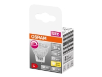OSRAM LED SUPERSTAR - LED spot light bulb - Form: MR11 - GU4 - 4,5 W (entspricht 35 W) - Klasse G - warmweißes Licht - 2700 K von LEDVANCE