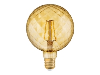 OSRAM Vintage 1906 - LED-Glühlampe - Form: Fichtenzapfen - E27 - 4 W (entspricht 40 W) - Klasse E - warmes Wohlfühllicht - 2500 K - gold von LEDVANCE