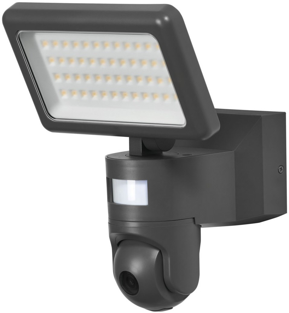 Smarter LED Fluter mit HD-Kamera schwarz/transparent Smarter LED Fluter mit HD-Kamera schwarz/transparent von LEDVANCE