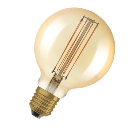 V1906GL95D608.8W2200  - LED-Vintage-Lampe E27 2200K dim V1906GL95D608.8W2200 von LEDVANCE