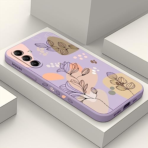 LEECG für Samsung Galaxy A16 5G Hülle, Slim Soft Liquid Silikon Schutzhülle Handyhülle für Samsung A16 5G 6,7 Zoll, Morandi Violett LEECG für Samsung Galaxy A16 5G Hülle, Slim Soft Liquid Silikon Schutzhülle Handyhülle für Samsung A16 5G 6,7 Zoll, Morandi Violett von LEECG