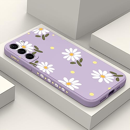 LEECG für Samsung Galaxy S22 Plus 5G Hülle Modische Blumen Designs Weiches Silikon Tropfen Schützenden Fingerabdruck für Galaxy S22 Plus 5G Hülle-Hellviolett 1 LEECG für Samsung Galaxy S22 Plus 5G Hülle Modische Blumen Designs Weiches Silikon Tropfen Schützenden Fingerabdruck für Galaxy S22 Plus 5G Hülle-Hellviolett 1 von LEECG