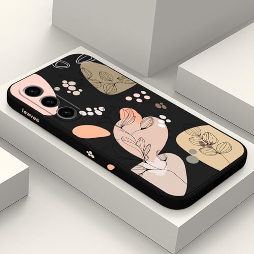 LEECG für Samsung Galaxy S24 FE Hülle Blumenmuster Weiche Flüssigkeit Silikon Anti Rutsch Handyhülle Galaxy S24 FE 6,7 Zoll, Morandi Schwarz LEECG für Samsung Galaxy S24 FE Hülle Blumenmuster Weiche Flüssigkeit Silikon Anti Rutsch Handyhülle Galaxy S24 FE 6,7 Zoll, Morandi Schwarz von LEECG