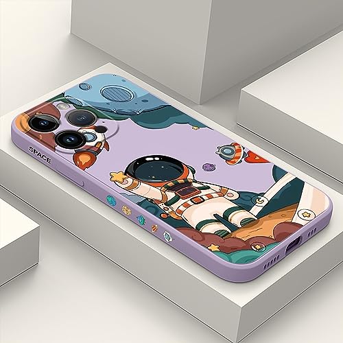 LEECG für iPhone 14 Pro Max hülle, Kreative Blumenmuster Designs weiche Anti Scratch Microfiber Lining innen, Anti Fingerabdruck Slim Fit Silikon Soft Handyhülle für iPhone 14 Pro Max-Hellviolett 4 LEECG für iPhone 14 Pro Max hülle, Kreative Blumenmuster Designs weiche Anti Scratch Microfiber Lining innen, Anti Fingerabdruck Slim Fit Silikon Soft Handyhülle für iPhone 14 Pro Max-Hellviolett 4 von LEECG