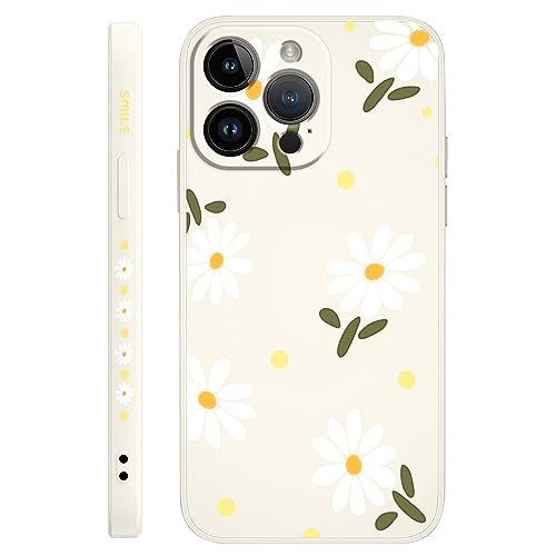 LEECG für iPhone 14 Pro Max hülle, Kreative Blumenmuster Designs weiche Anti Scratch Microfiber Lining innen, Anti Fingerabdruck Slim Fit Silikon Soft Handyhülle für iPhone 14 Pro Max-Weiß 1 LEECG für iPhone 14 Pro Max hülle, Kreative Blumenmuster Designs weiche Anti Scratch Microfiber Lining innen, Anti Fingerabdruck Slim Fit Silikon Soft Handyhülle für iPhone 14 Pro Max-Weiß 1 von LEECG
