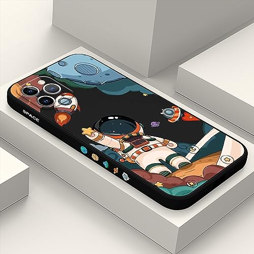 LEECG für iphone 11 Pro Hülle Seite kreatives Design Drucke Schlanke Weiche Schützende Handyhülle iphone 11 Pro 5,8 Zoll-Astronaut Schwarz LEECG für iphone 11 Pro Hülle Seite kreatives Design Drucke Schlanke Weiche Schützende Handyhülle iphone 11 Pro 5,8 Zoll-Astronaut Schwarz von LEECG