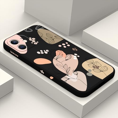 LEECG für iphone 12 Hülle Blumenmuster Design Anti Kratzer Weiches Silikon Handyhülle iphone 12 6,1 Zoll-Morandi Schwarz LEECG für iphone 12 Hülle Blumenmuster Design Anti Kratzer Weiches Silikon Handyhülle iphone 12 6,1 Zoll-Morandi Schwarz von LEECG