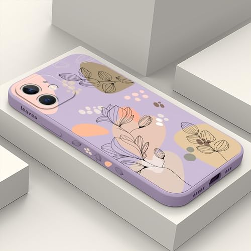 LEECG für iphone 12 Hülle Blumenmuster Design Anti Kratzer Weiches Silikon Handyhülle iphone 12 6,1 Zoll-Morandi Violett LEECG für iphone 12 Hülle Blumenmuster Design Anti Kratzer Weiches Silikon Handyhülle iphone 12 6,1 Zoll-Morandi Violett von LEECG