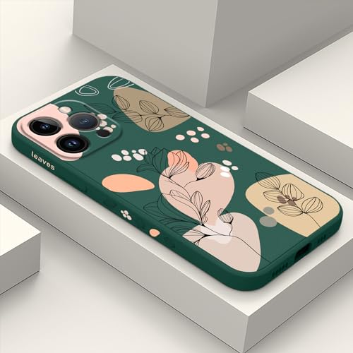 LEECG für iphone 12 Pro Hülle Blumenmuster Design Anti Kratzer Weiches Silikon Handyhülle iphone 12 Pro 6,1 Zoll-Morandi Grün LEECG für iphone 12 Pro Hülle Blumenmuster Design Anti Kratzer Weiches Silikon Handyhülle iphone 12 Pro 6,1 Zoll-Morandi Grün von LEECG