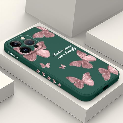 LEECG für iphone 12 Pro Max Hülle Blumenmuster Design Anti Kratzer Weiches Silikon Handyhülle iphone 12 Pro Max 6,7 Zoll-Schmetterling Grün LEECG für iphone 12 Pro Max Hülle Blumenmuster Design Anti Kratzer Weiches Silikon Handyhülle iphone 12 Pro Max 6,7 Zoll-Schmetterling Grün von LEECG