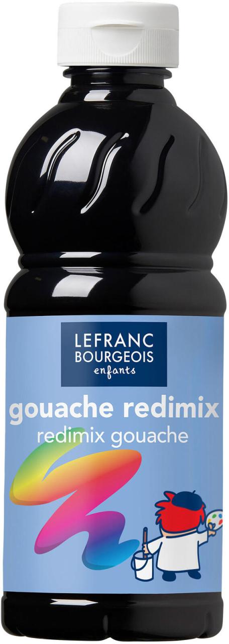 LEFRANC BOURGEOIS Temperafarbe schwarz 500,0 ml von LEFRANC BOURGEOIS