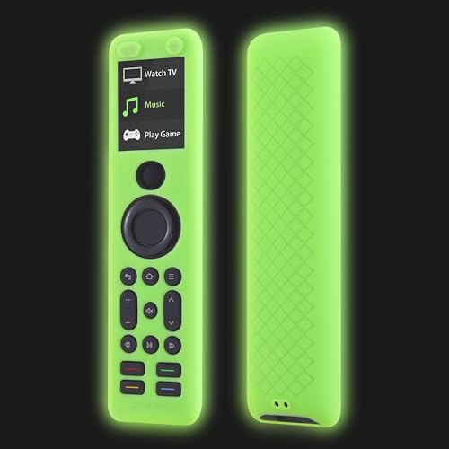 LEFXMOPHY Glow Green Schutzhülle für SofaBaton X1S Universal-Fernbedienung Grün Silikon Hülle Ersatz mit Lanyard von LEFXMOPHY