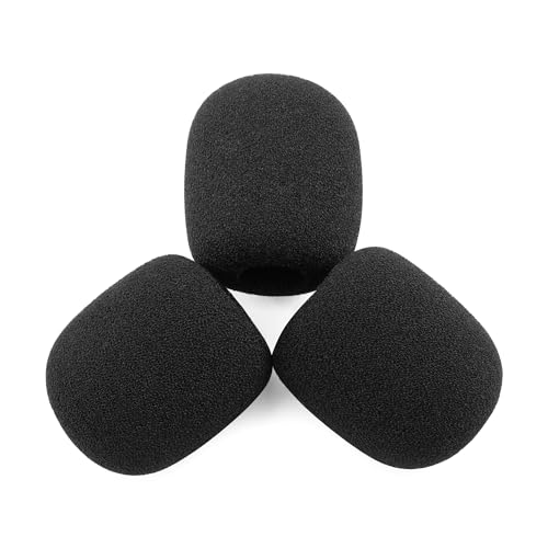LEFXMOPHY Windschutz für Shure PGA31 SM35 SM31 Ersatz-Windschutz Mikrofon Schwamm-Pop-Filter 3er-Pack Schaumstoffabdeckung von LEFXMOPHY