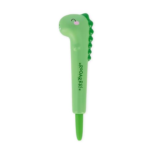 LEGAMI, Anti-Stress-Gelstift – Squeezies, Schreibwaren zum Entspannen, Konzentration, Anti-Stress, super weich, blaue Tinte, Durchmesser der Spitze 1 mm, Thema Dino von LEGAMI